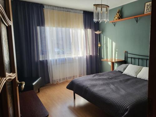 Postel nebo postele na pokoji v ubytování Narva Apartments