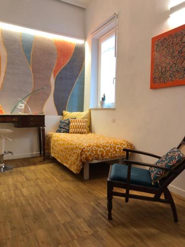 Un lugar para sentarse en DIMOR'A' ROOMS