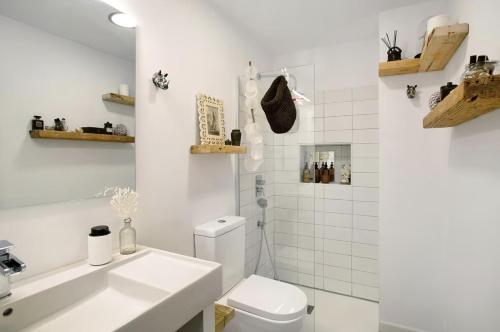 Vannituba majutusasutuses Casa las Caracolas