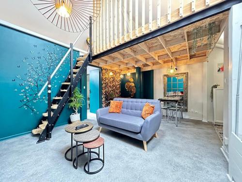 Delacroix magnifique T2 avec parking au centre