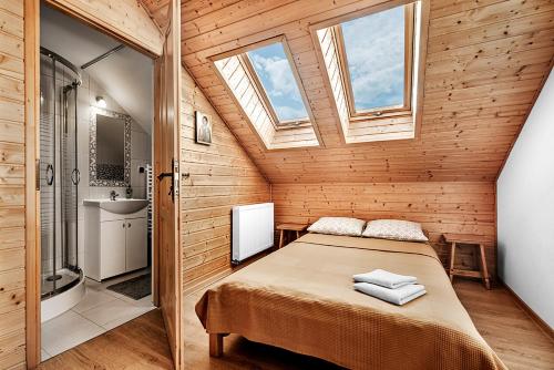 Et badeværelse på Domek Pod Motylami