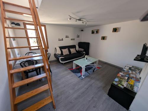Istumisnurk majutusasutuses Duplex "La belle vue "