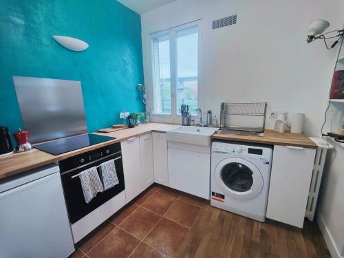 Beautiful studio on the banks of the Ourcq Canal