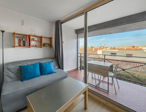 Μπαλκόνι ή βεράντα στο Studio au Grau-du-Roi, Mer, Piscine & Parking