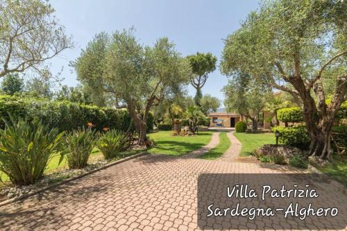 Zahrada ubytování Villa Patrizia
