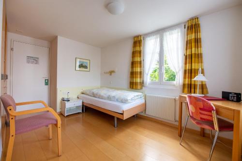 Katil atau katil-katil dalam bilik di Hotel Sunnehüsi