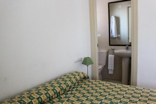 Koupelna v ubytování Apartamentos Amatista Unitursa