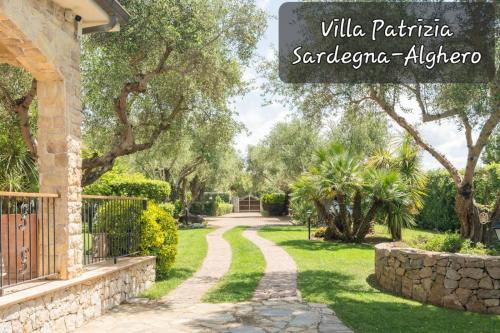 Zahrada ubytování Villa Patrizia