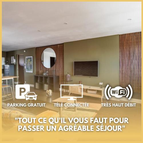 Le Safari - WiFi, Parking, TV