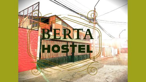 Certifikát, hodnocení, plakát nebo jiný dokument vystavený v ubytování Berta Hostel