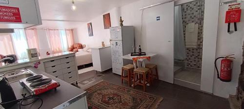 Η κουζίνα ή μικρή κουζίνα στο O CAMPO na CIDADE