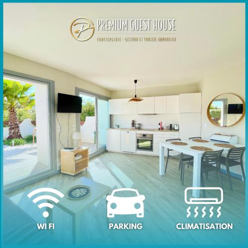 PGH N3 - Maison de Plage avec Parking Privé