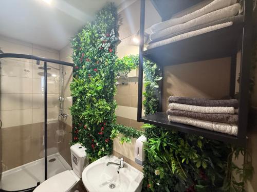 Koupelna v ubytování Apartament Solny Wieliczka Centrum 3