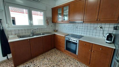 Kuchyň nebo kuchyňský kout v ubytování larisa4seasons