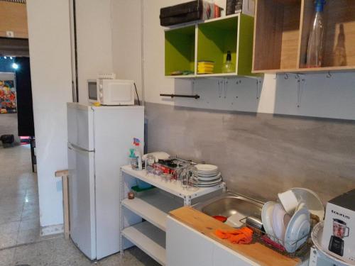 Dapur atau dapur kecil di La Lomba Loft