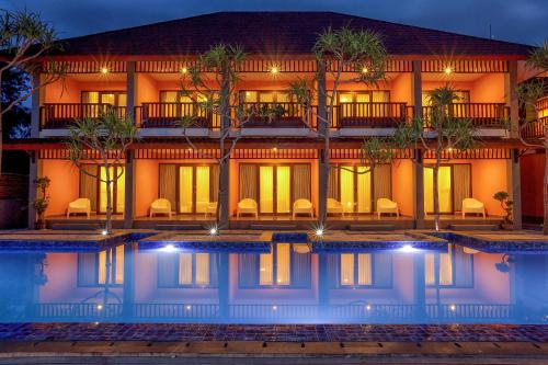 Πισίνα στο ή κοντά στο Sunset House Gili Meno