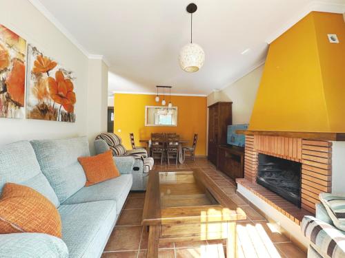 Zona de estar de El mirador de El Bosque