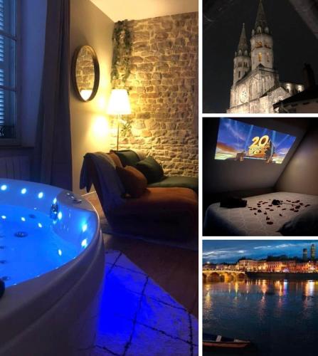 détente centre historique de MÂCON avec spa et ciné