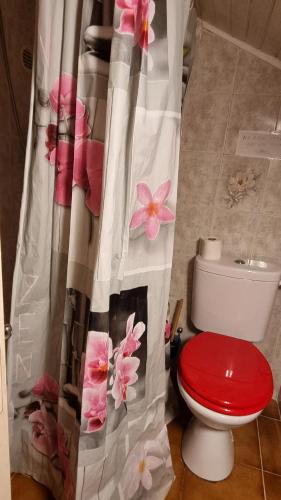 Koupelna v ubytování Location cap corse