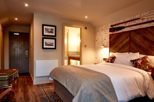 Katil atau katil-katil dalam bilik di The Boathouse Inn & Riverside Rooms