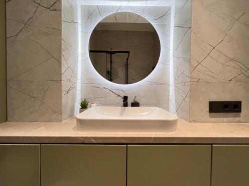 Koupelna v ubytování City central apartment