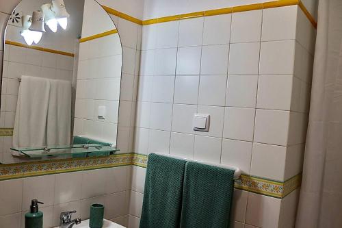 Koupelna v ubytování A Casa dos Raminhos