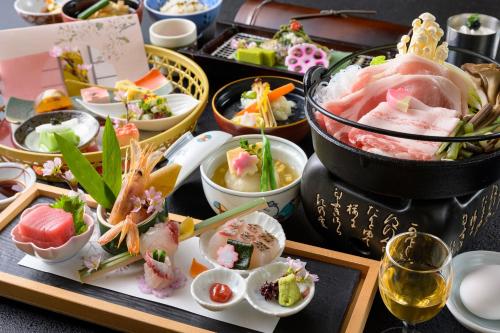 Makanan di atau berdekatan ryokan