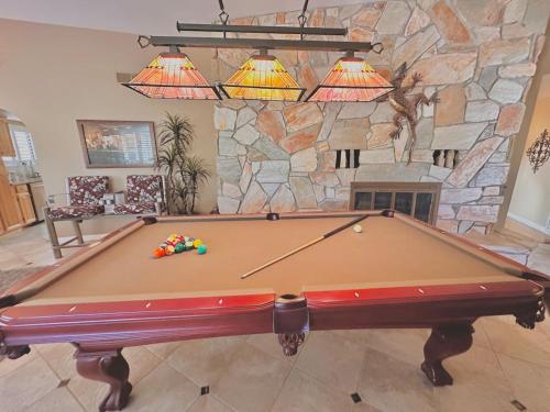 Biliár nebo kulečník v ubytování Prescott Hills Game Room Family Friendly