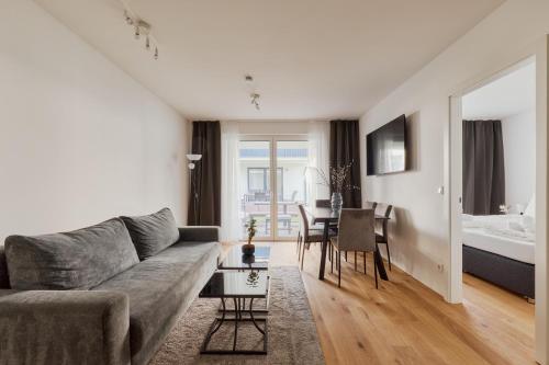 Posezení v ubytování Symphony Apartments Vienna - Garden, Terrace and Grill