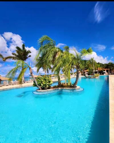 Bazén v ubytování OceanView Oasis nebo v jeho okolí