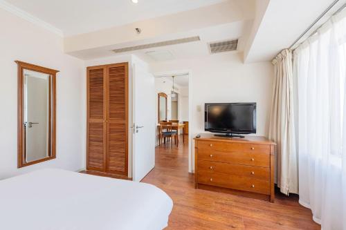 Μια τηλεόραση ή/και κέντρο ψυχαγωγίας στο Ruishi Hotel Dalian