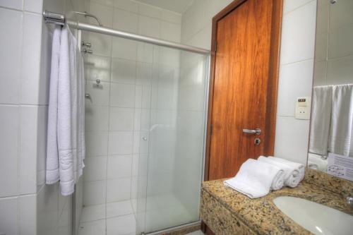 Koupelna v ubytování Hotel Pedra da Concha