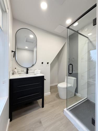 Ein Badezimmer in der Unterkunft Memory Lodge