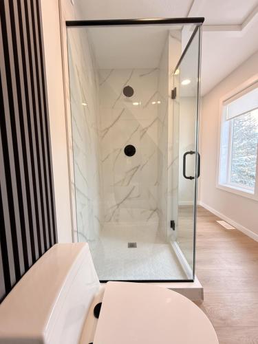 Ein Badezimmer in der Unterkunft Memory Lodge
