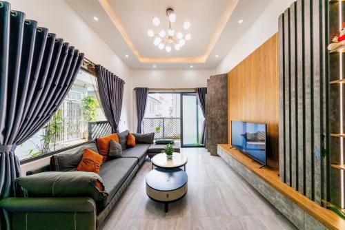 Χώρος καθιστικού στο Lala House Dalat