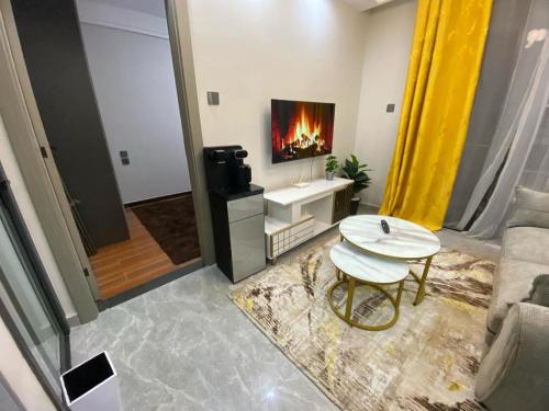 Χώρος καθιστικού στο Sanctum comfy Homes at Kindaruma