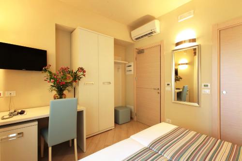 Katil atau katil-katil dalam bilik di Hotel Souvenir