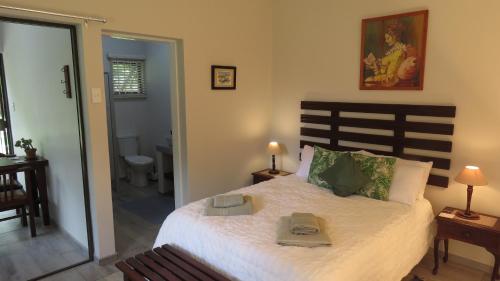 Postel nebo postele na pokoji v ubytování Parksig Self Catering