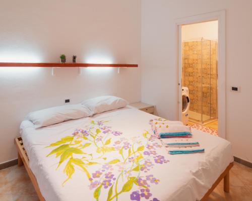 Letto o letti in una camera di Domàtio Melissa Summer