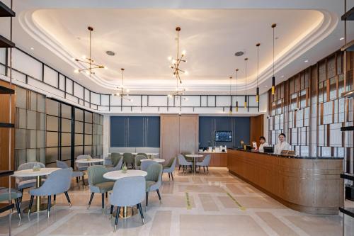 Posezení v ubytování Yunfei Hotel - Shanghai Hongqiao Wuzhong Road Branch