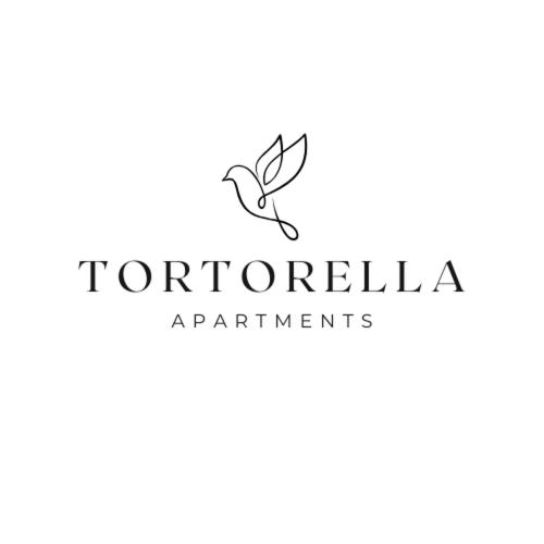 a graceful logo for aventura apartments at TORTORELLA Apartments in Gorizia