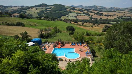 Πισίνα στο ή κοντά στο san pietro apartmento piccolo ranch