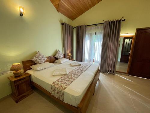 Una cama o camas en una habitación de Villa Shade