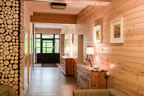 Χώρος καθιστικού στο Honey Inn - Domek na 12 osób