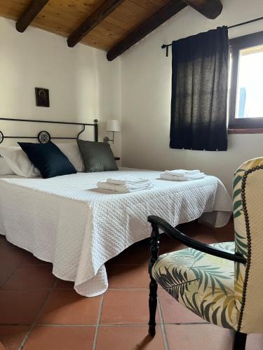 Katil atau katil-katil dalam bilik di Chalet Mondifeso