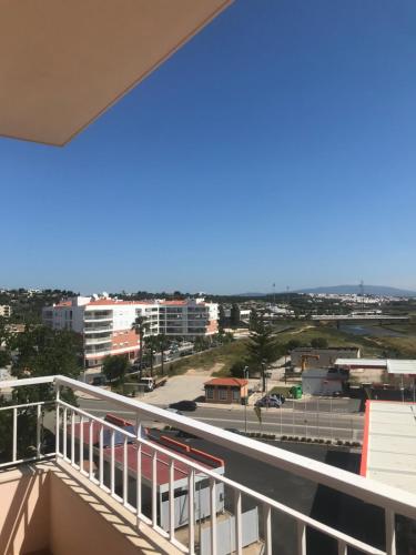 a view of the city from the balcony of a building at Apart. Arco-Iris - Amazing view in Lagos