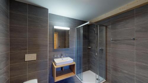 Vannituba majutusasutuses Les Mayens MB 002 - LUXURY apartment 6 pers