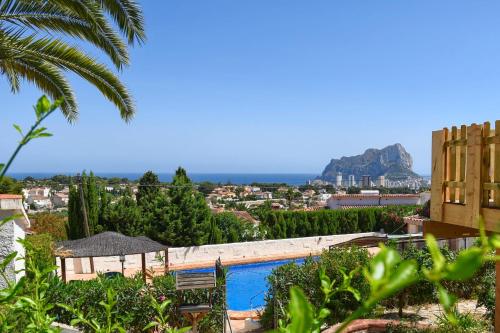 Villa La Perla Calpe with Seaview & large pool