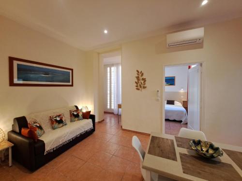 Ένα ή περισσότερα κρεβάτια σε δωμάτιο στο Residence Veles Plage