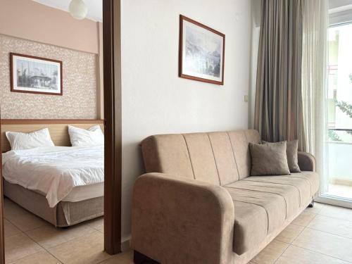 Postel nebo postele na pokoji v ubytování Agora Boutique Apart Hotel